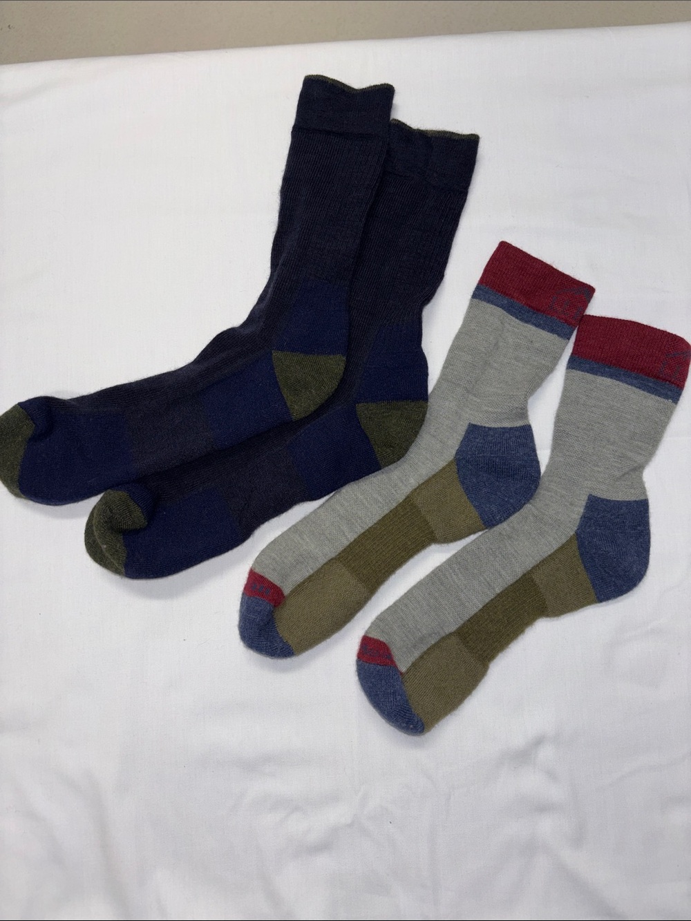L.L. Bean cushioned merino wool sock bundle L